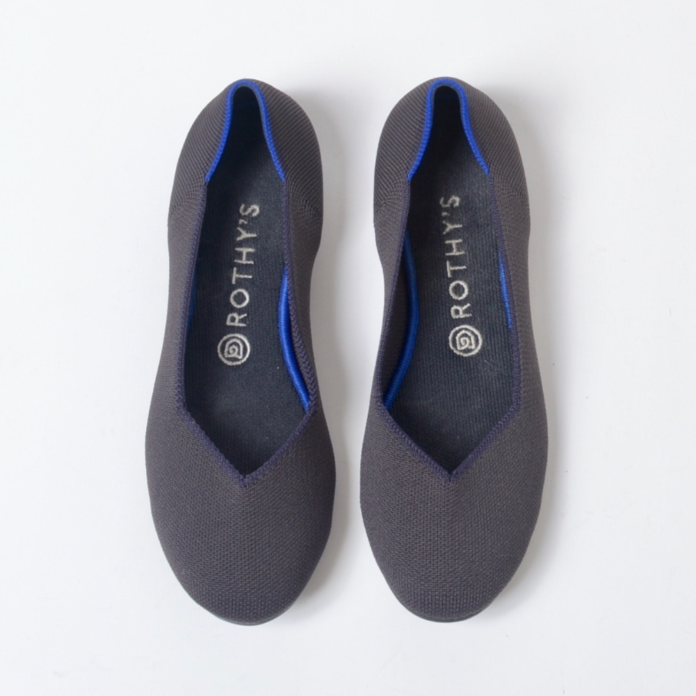Rothy's Dark Grey Flats